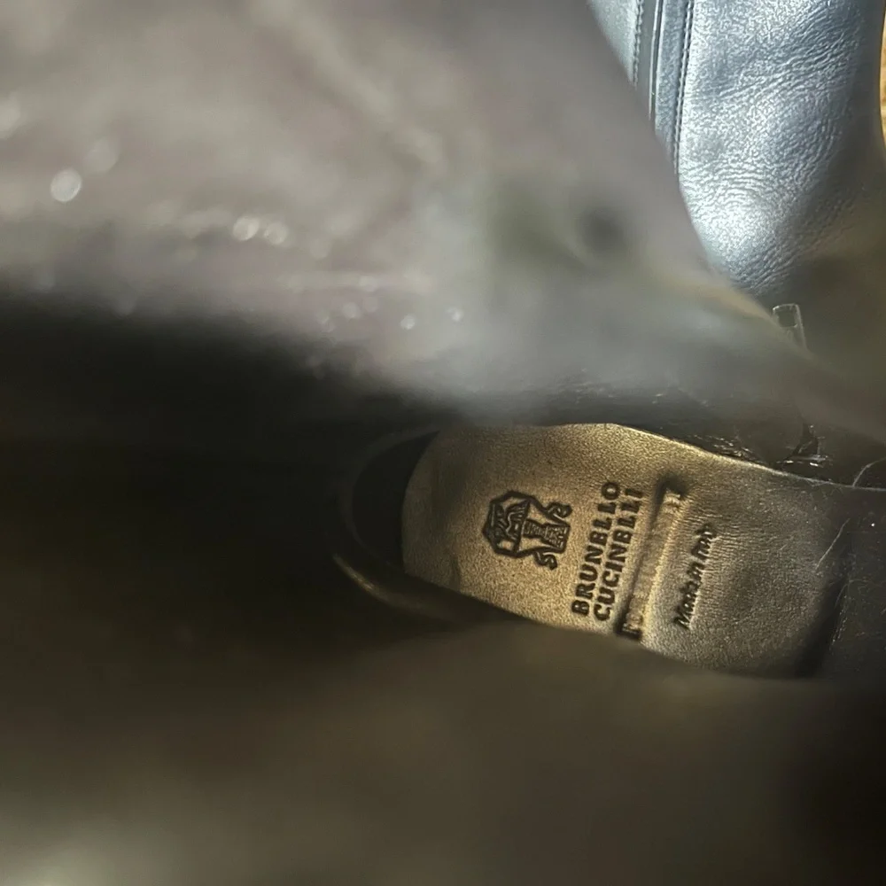 Brunello Cucinelli Women’s Leather Boots - Picture 7 of 7